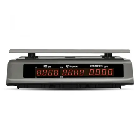 весы торговые m-er 328ac-15.2 led touch-m/ rs232,usb