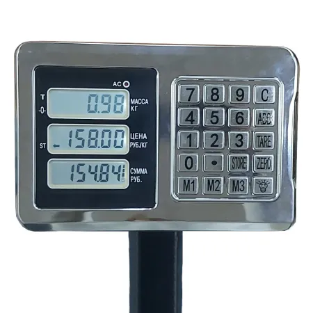 весы товарные форт-п 531 (150; 20) lcd карго