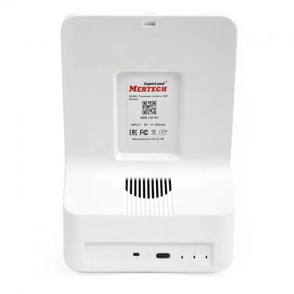 терминал оплаты сбп mertech (nfc, qr, 2,4 inch, зеленый) (1990)