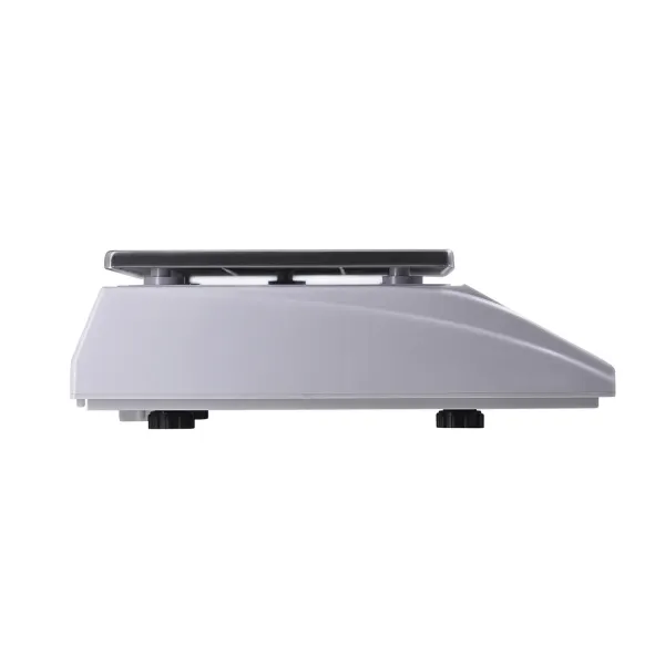 фасовочные настольные весы m-er 326 af-6.1 "cube" lcd (двойной дисплей)