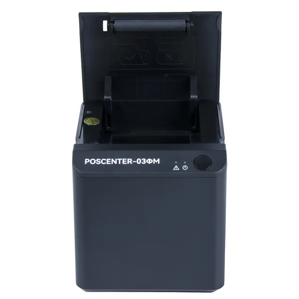 фискальный регистратор ккт "poscenter-03фм" (com, usb, дя с wifi, bluetooth), чёрный, без фн (7561)