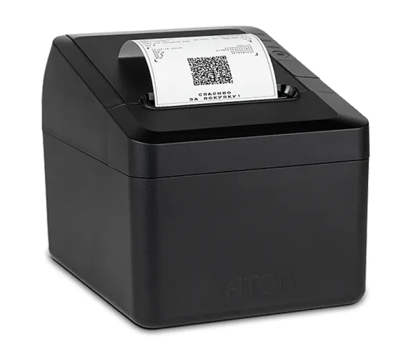 фискальный регистратор атол 27ф (фн36) rs+usb+ethernet (5.0) черный (52601)