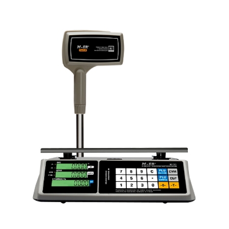 весы торговые m-er 328ac px-15.2 lcd touch-m