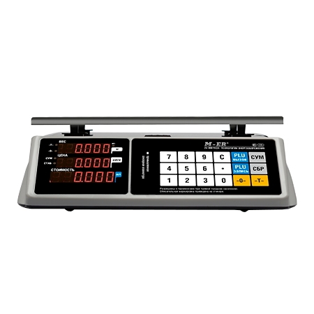 весы торговые m-er 328ac-32.5 led touch-m