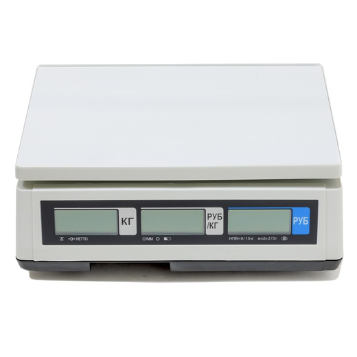 весы торговые cas er jr-06свu