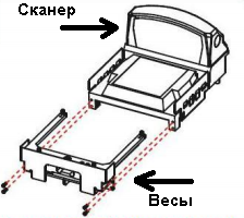 весы торговые cas pds-ii-15m