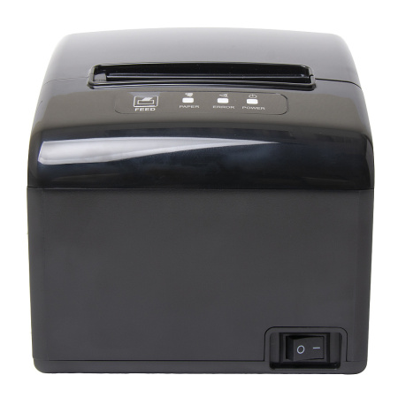 принтер рулонной печати poscenter rp-100 use (80мм, 260 мм/сек, автоотрез, rs232+usb+lan) черный