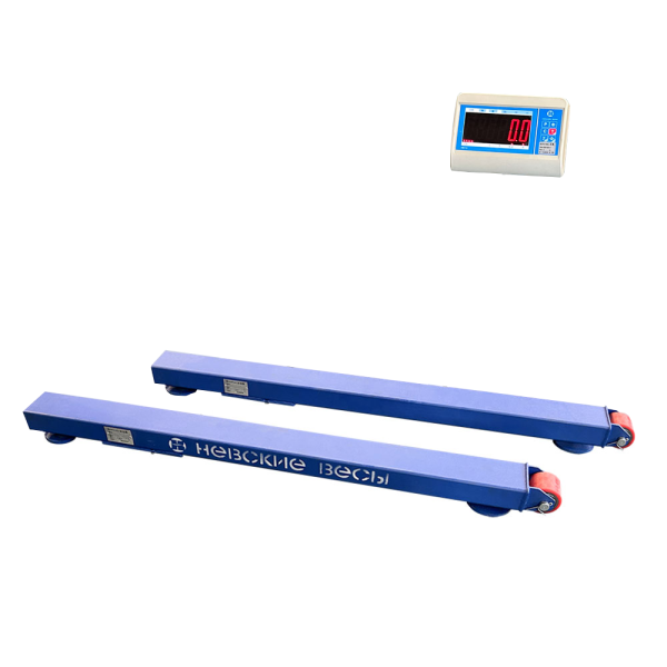 Весы стержневые ВСП-4-2000 С (1200х100х85х2) с роликами